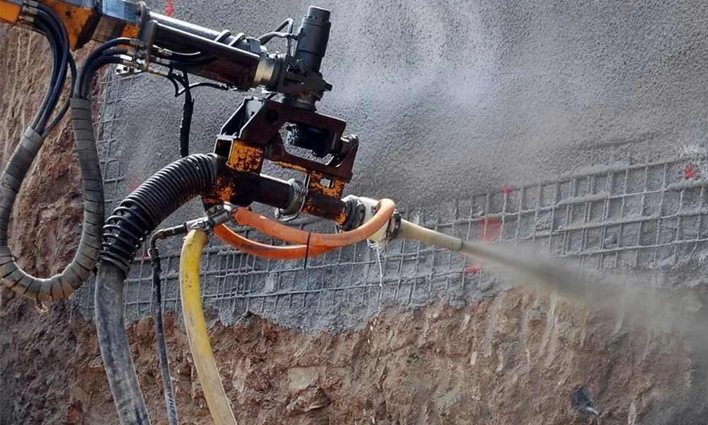 墻壁表面噴射混凝土的三種方法 墻壁表面噴射混凝土的三種方法