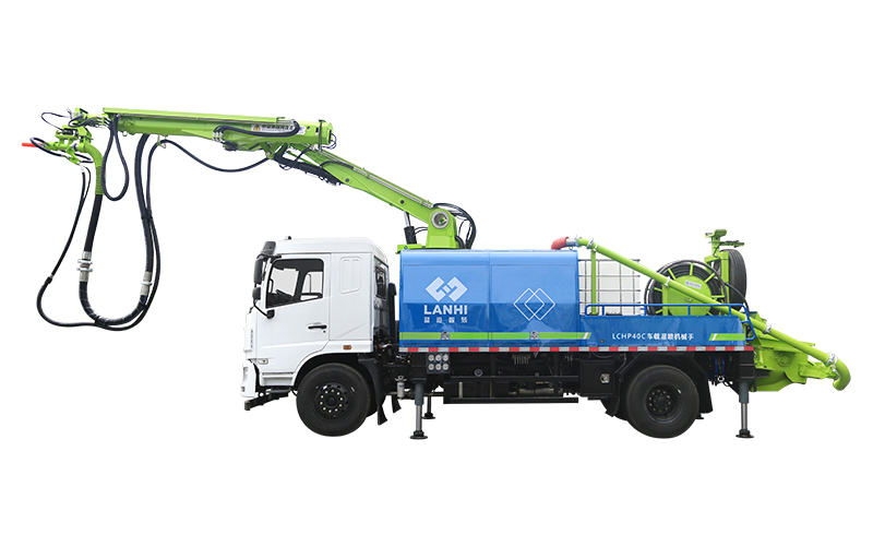 混凝土濕噴機械手——高效精準(zhǔn)的混凝土噴射設(shè)備(圖1) 混凝土濕噴機械手——高效精準(zhǔn)的混凝土噴射設(shè)備(圖1)